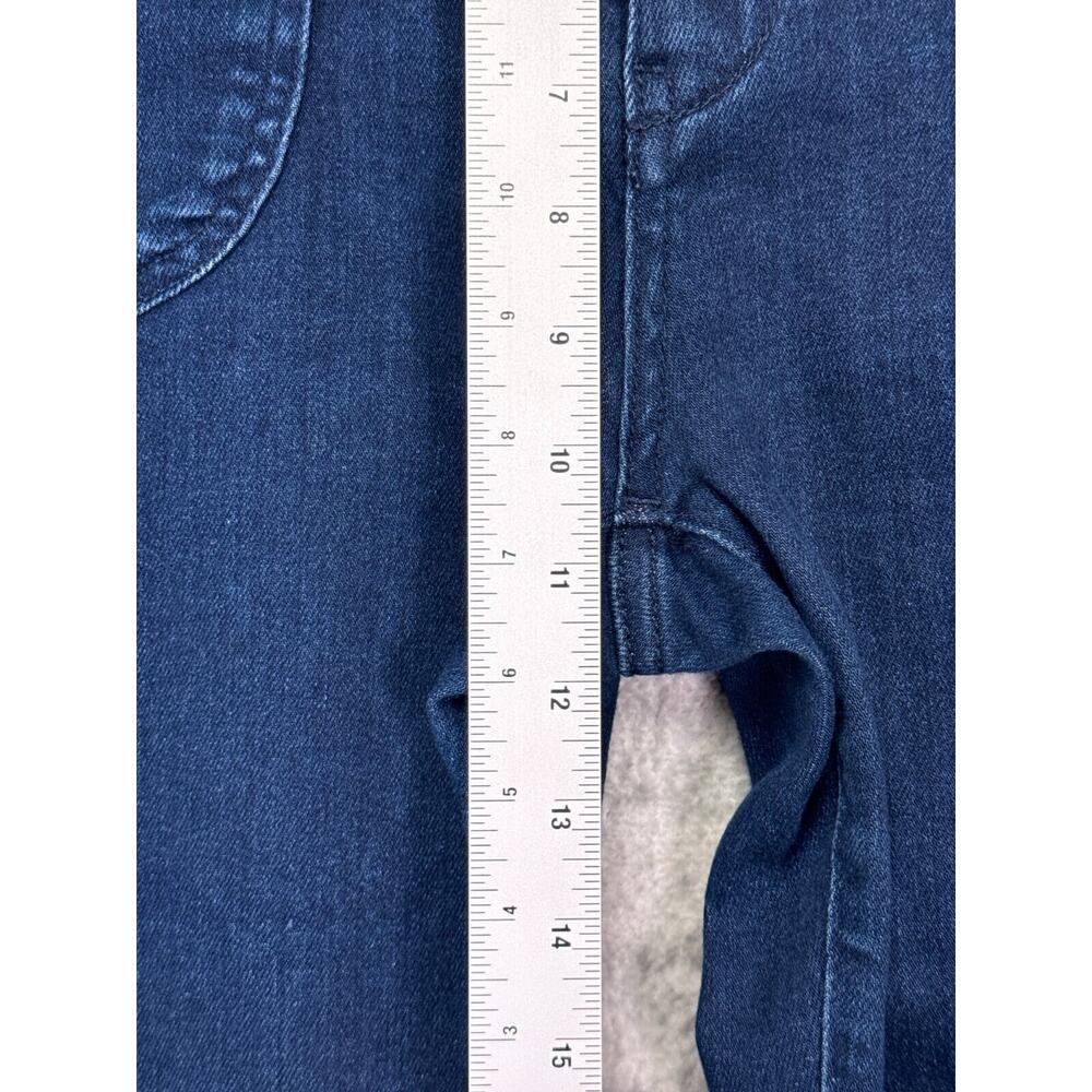 Anthropologie Jeans 32 Womens Pilcro High Rise Flare Leg Dark Wash Denim - Picture 4 of 7